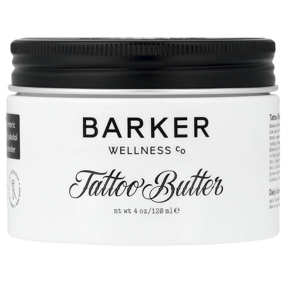 Barker Wellness Co Tattoo Butter, 4 oz (120 ml)