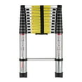 thumbnail image 2 of 10.5 Ft Portable Aluminum Telescoping Extension Ladder, EN131 Standard, 330lbs Capacity, 2 of 8