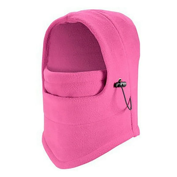 FADAACAI Hat Thick Thermal Windproof Ski Cycling Caps Pink One Size Clearance！