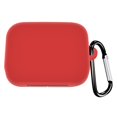 thumbnail image 2 of Earphone Cover Soft Silicone Wireless Bluetooth-compatible Headset Protective Case with Carabiner for  Buds Pro, 2 of 8