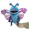thumbnail image 1 of Open-Mouth Plush Hand Puppets Featuring Butterfly Honeybee Ladybug Caterpillar and Ant, 1 of 5