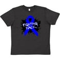 thumbnail image 3 of Inktastic Colon Cancer Fighting Back Youth T-Shirt, 3 of 5