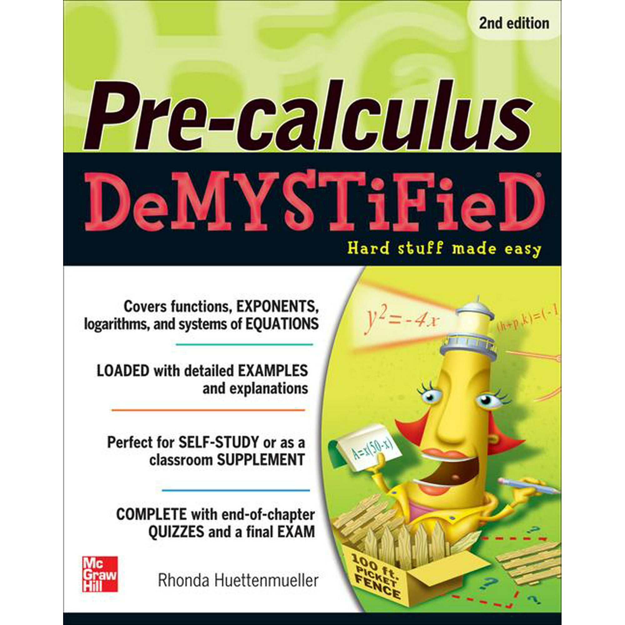 Pre-Calculus Demystified, Second Edition, (Paperback)