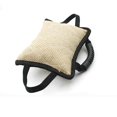 thumbnail image 2 of 2X Dog Training Bite Tug Toy with 3 Handles Linen Bite Pillow, 2 of 8