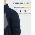 thumbnail image 2 of Men's Down Jacket Packable Water Resistant 5 Pockets Puffer Jacket Lightweight, 2 of 5