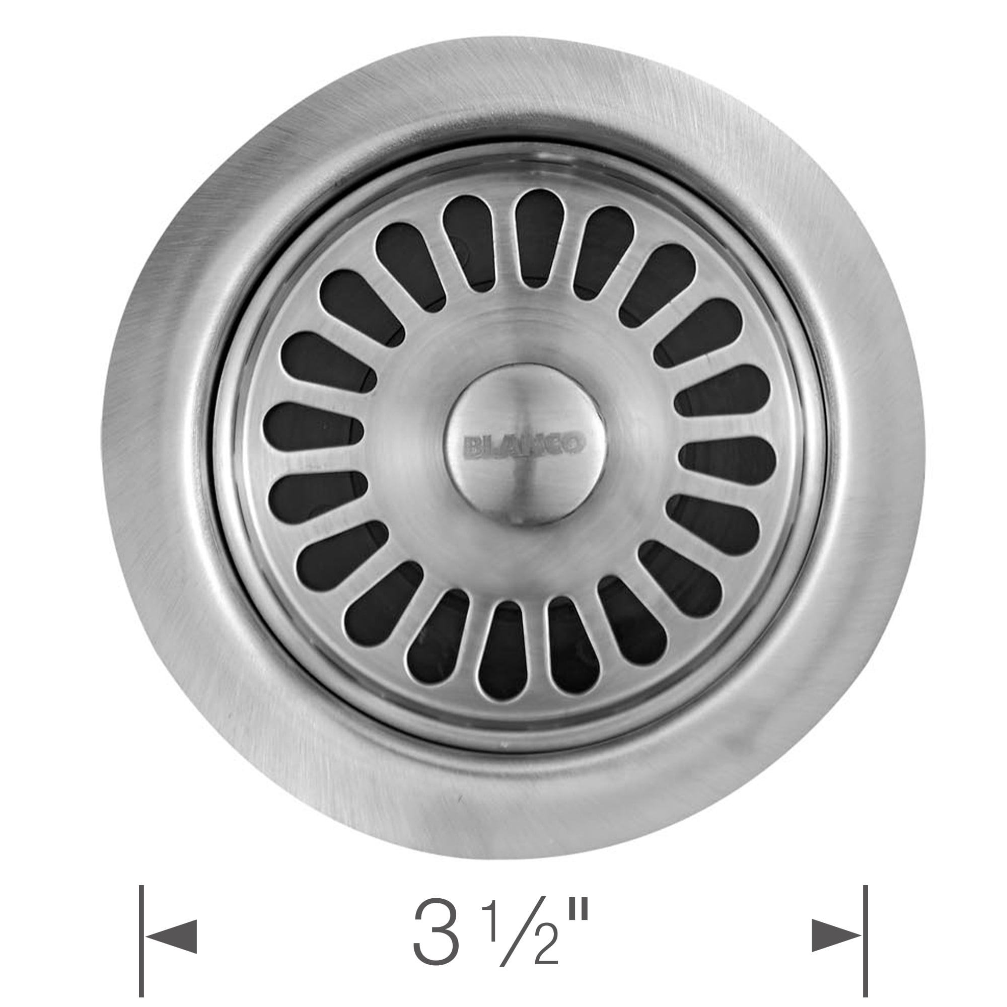 BLANCO, Stainless 441098 Kitchen Garbage Disposal Flange, 3.5"