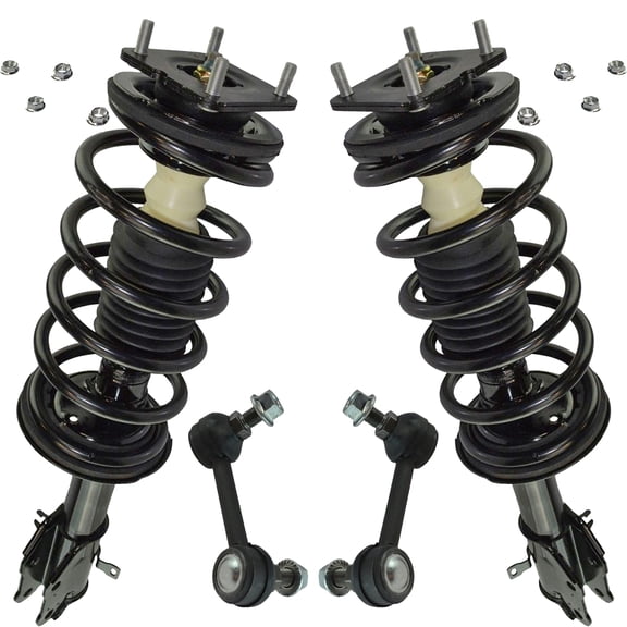 Front Loaded Strut & Spring Assembly Sway Bar End Link Kit for Mazda CX-9 New PSA52857