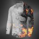 thumbnail image 1 of Camisa de estilo europeo y americano nueva moda con cambio de color relámpago impresión 3D patrón de alta definición moda 3D al aire libre sh, 1 of 6