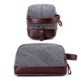 thumbnail image 4 of Sac de Toilette pour Hommes Mode Toile Créative Rétro Pochette, 4 of 10