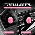 thumbnail image 5 of Air Jungles Honey Peach Air Freshener Vent Clip, 3 Ct with 2 Adapter for Honda Civic, CRV, ZRV, Integra, Long Lasting Up to 90 days, Natural Essential Oil Car Fragrance Odor Eliminator, 5 of 6