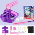 thumbnail image 5 of Pitching Machine Multifunctional Kids Baseball Trainer Outdoor Jug Game for Beginners Backyard Training Sports Set Purple 937G, 5 of 5