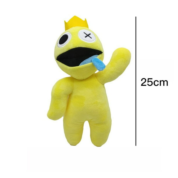 Juguete de peluche Cyan Rainbow Friends, muñeco de pterosauro amarillo, arcoíris, amigos, capítulo 2, personaje de dibujos animados, suave y cómodo, regalo