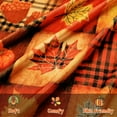 thumbnail image 4 of Flannel Fall Throw Blanket Autumn Maple Leaf Decor Throw Blankets for Couch Throw Blanket Super Soft Cozy Comfy Fluffy Fuzzy Bed Blanket for Chair, Sofa, Thanksgiving Gifts 50x60 in, 4 of 6