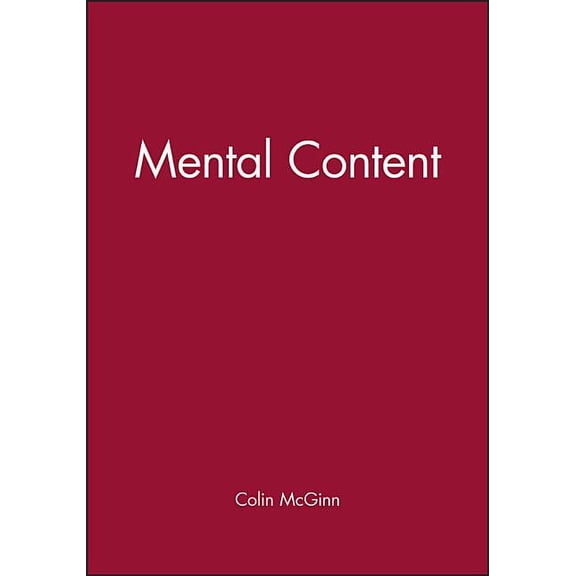 Mental Content (Hardcover)