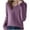 #330-Purple, variant on Women's Lightweight Button Down Cardigan Long Sleeve Casual Crew Neck Soft Knit Cardigans Sweater Tops