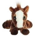 thumbnail image 2 of Aurora - Medium Brown Dreamy Eyes - 9.5" Prancer Pony - Enchanting Stuffed Animal, 2 of 5