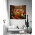 thumbnail image 2 of Tapiz de chimenea de Navidad JAMW Hippy bohemio 150*130cm Sencillez, 2 of 5