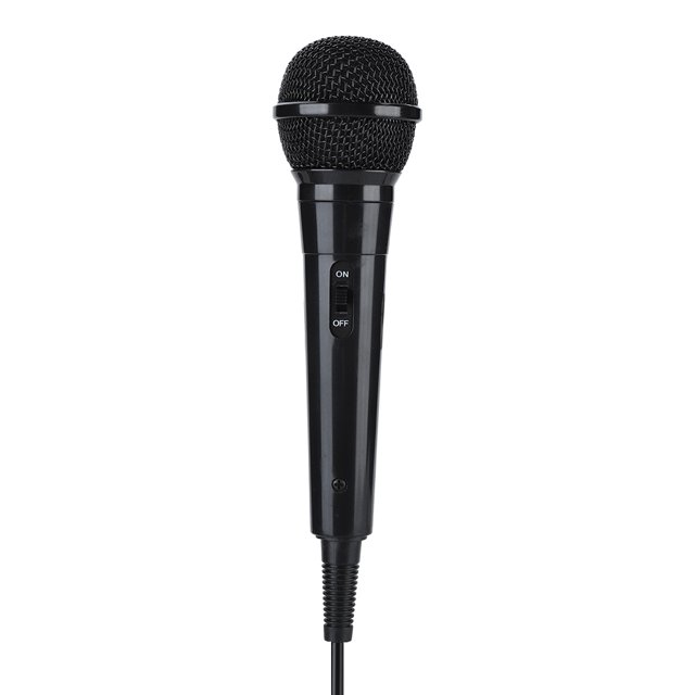 Dynamic Wired Karaoke Microphone Clear Voice Portable Handheld Moving Coil for Singing Performance