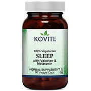 Kovite Kosher Sleep With Melatonin - 90 Vegetable Capsules