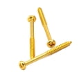 thumbnail image 3 of Musiclily Basic 3x35mm Metal Metric Thread Bass Guitar Pickup Mounting Screws for Precision P Bass Jazz J Bass Pickups, Gold (Set of 20), 3 of 4