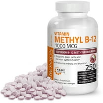 Bronson Quick Release Vitamin B-12 1000 mcg, 250 Tablets
