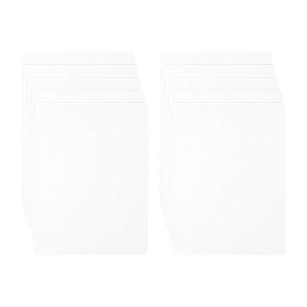 Estabilizador de bordado lavable A4 soluble en agua para sombreros camisas abrigos y pantalones 10 piezas perfecl