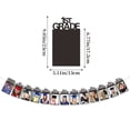 thumbnail image 3 of Graduation Photo Banner Set 2 Pack – Kindergarten to 12th Grade Picture Banner & 5x7 Inch Graduation Banner with Photo for Middle High School College Graduation Party Supplies, Black Cardstock, 3 of 7