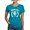 Teal, variant on CafePress - Sigma Chi Flag Colored T Shirt - Womens Tri-blend T-Shirt