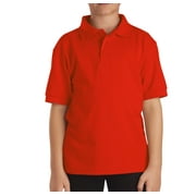 Boys' School Uniforms Short Sleeve Pique Polo Shirt