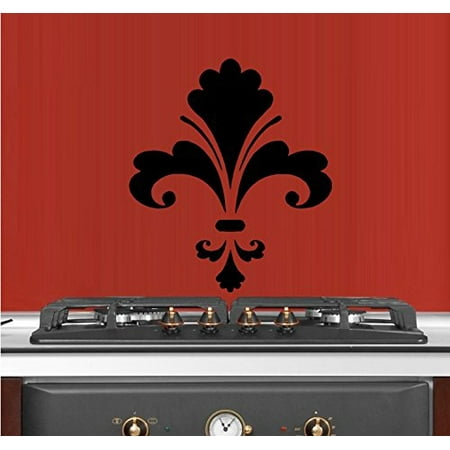 FLEUR DE LIS ~ WALL DECAL, HOME DECOR 18" X 21" Large