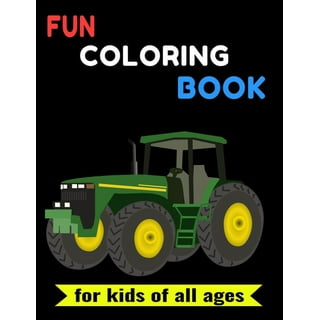 Truck, Cars, Trains, and Planes Coloring Book for Kids: Cool Trucks, Cars, Planes, Boats and More Vehicles Coloring Book for Kids and Toddlers, Preschooler Girls and Boys Ages 2-4 , 4-8 And 8-12 [Book]