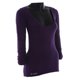 thumbnail image 2 of Playera Para Mujer K-SWISS Cuello V Manga Larga Morado Talla M, 2 of 4