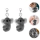 thumbnail image 4 of LLavero de Animal relleno de Koala, bolsa de adorno colgante, adorno de llave colgante de Koala de dibujos animados, 2 uds., 4 of 5