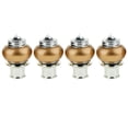 thumbnail image 1 of Billuyoard Curtain Drape Rod Pole Decorative Caps Gold Style_2 Bright Dia. Inner 28mm Tratamientos de ventanas, 1 of 1
