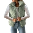 thumbnail image 1 of Sherrylily Women Quilted Vest Zip Up Sleeveless Puffer Padded Outwear, 1 of 3
