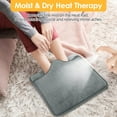 thumbnail image 5 of Electric Foot Warmer, Rapid Heating Pad for Feet, 6-Level Heating Feet Warmers Washable, Heated Slippers Christmas Gift for Wome, 5 of 5