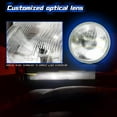 thumbnail image 2 of 7" inch Round LED Headlights DRL Hi/Lo Beam Pair For Land Rover Defender 90 110, 2 of 14