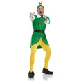 thumbnail image 4 of Disfraz de elfo navideño para cosplay, traje verde para mujer y hombre, disfraz de carnaval, fiesta de Navidad, Año Nuevo, ropa para adultos, 4 of 5