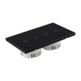 thumbnail image 2 of Touch Switch Smart Wifi Switch Smart Home for Tuya App Remote/Voice Control 4 Gang-Black, 2 of 10