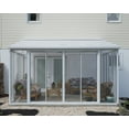 thumbnail image 3 of Palram - Canopia SanRemo 13' x 14' Patio Enclosure - White with Screen Doors, 3 of 10