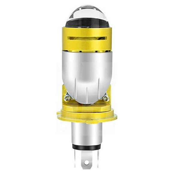1PC H4 LED Headlight Bulbs Dual Lens Hi/Lo Beam Car LED Headlamp Mini Waterproof Motorcycle