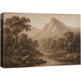 thumbnail image 6 of Canvas Print Vintage Mountain Landscape Wall Art Rustic Farmhouse Decorative for Living Room Bedroom - 12"x18", 6 of 8