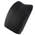 thumbnail image 7 of Memory Foam Office Pillow for Lower for back Adjustable Strap Black Plush, 7 of 7