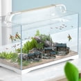 thumbnail image 2 of Resin Aquarium Ornament Mini Cottage House Fish Tank Decoration Rural Village Landscape Decor for Aquatic Scenery, 2 of 2
