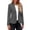*Dark Gray, variant on ClodeEU Women's Open Front Long Sleeve Blazer, Lightweight Work Office Jacket Black,Women's Plus L