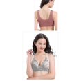 thumbnail image 3 of Yaqinuo Front Closure Bra With Floral Lace Lift Stretch 5d Shaping Seamless Bra Push Up Full Coverage, 3 of 4