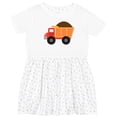 thumbnail image 3 of Inktastic Work Truck Construction Vehicle Girls Toddler Dress, 3 of 5