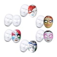 thumbnail image 4 of Máscara Blanca, 36 Piezas de Halloween Máscara de Cara Completa Máscara de Bricolaje En Blanco Danza Fiesta de Cosplay, 4 of 8