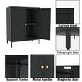 thumbnail image 4 of Bathroom Floor Cabinet,Storage Cabinet with Adjustable Shelf,Modern Freestanding Organizer,Farmhouse Buffet Sideboard,Accent Cabinets for Bathroom,Kitchen,Entryway, 4 of 10