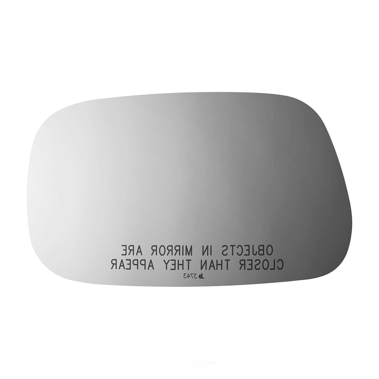 Burco Side View Mirror Replacement Glass - Clear Glass - 3743